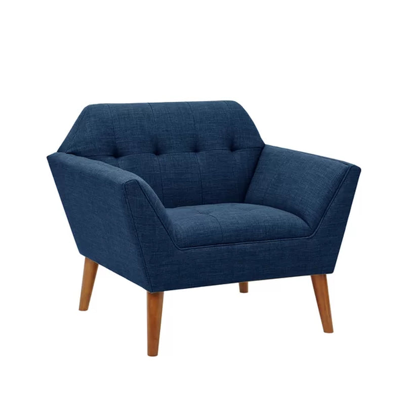 Petrin Modern Button Tufted Armchair