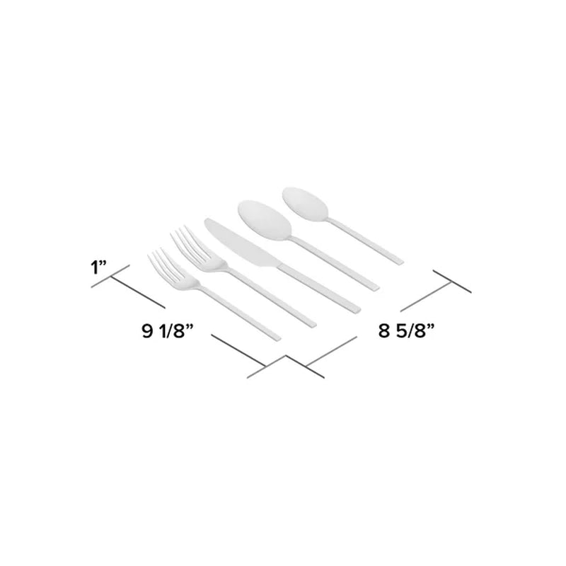 ZWILLING J.A. Henckels Opus Stainless Steel Flatware - Set of 45