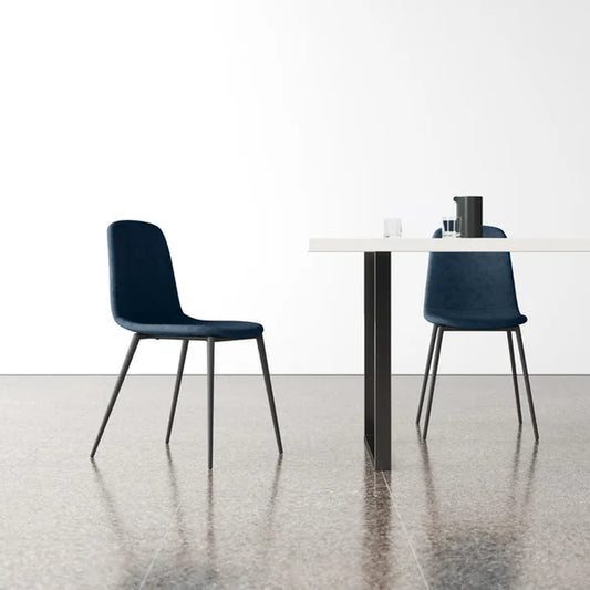 Lunar Velvet Side Chair