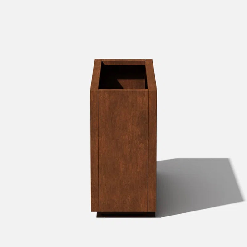 Veradek Metallic Series Corten Steel Span Planter