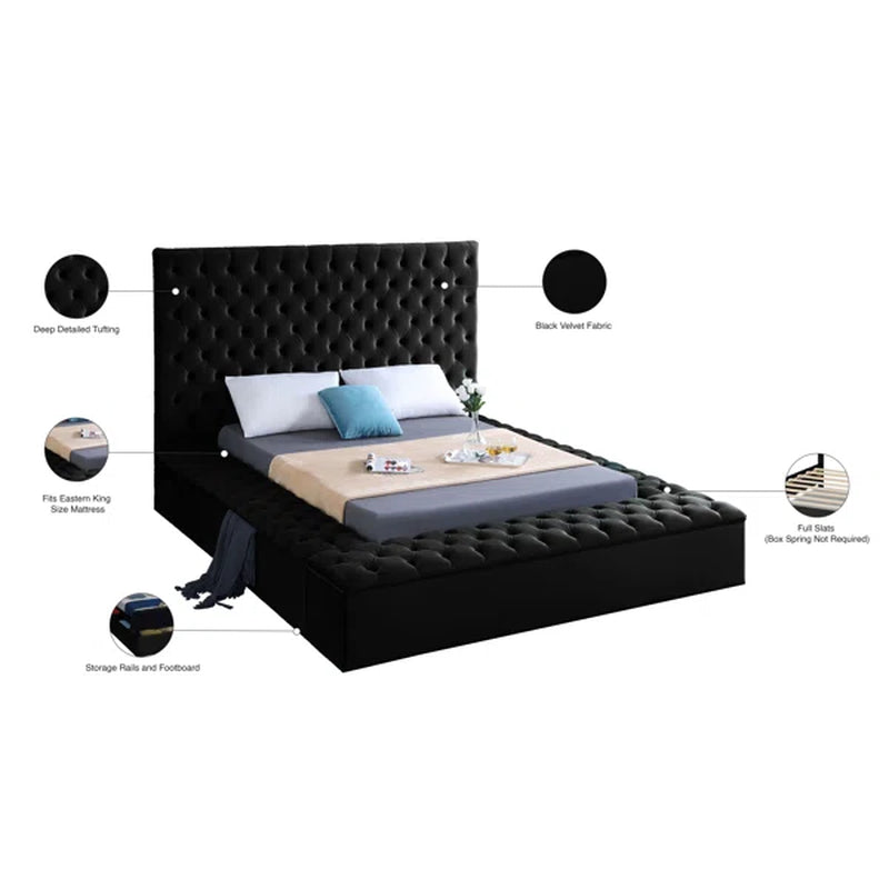 Johnnay Upholstered Storage Bed