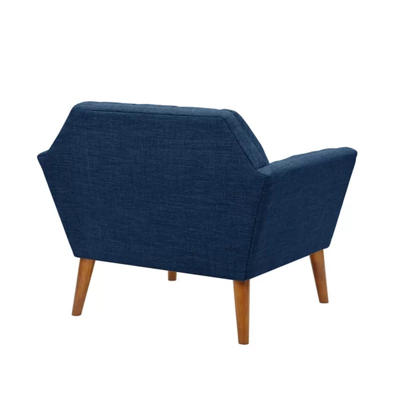 Petrin Modern Button Tufted Armchair