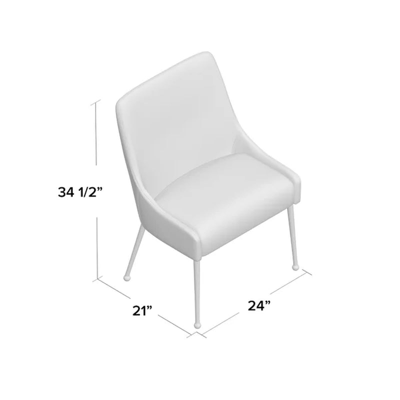 Rickyah Velvet Side Chair