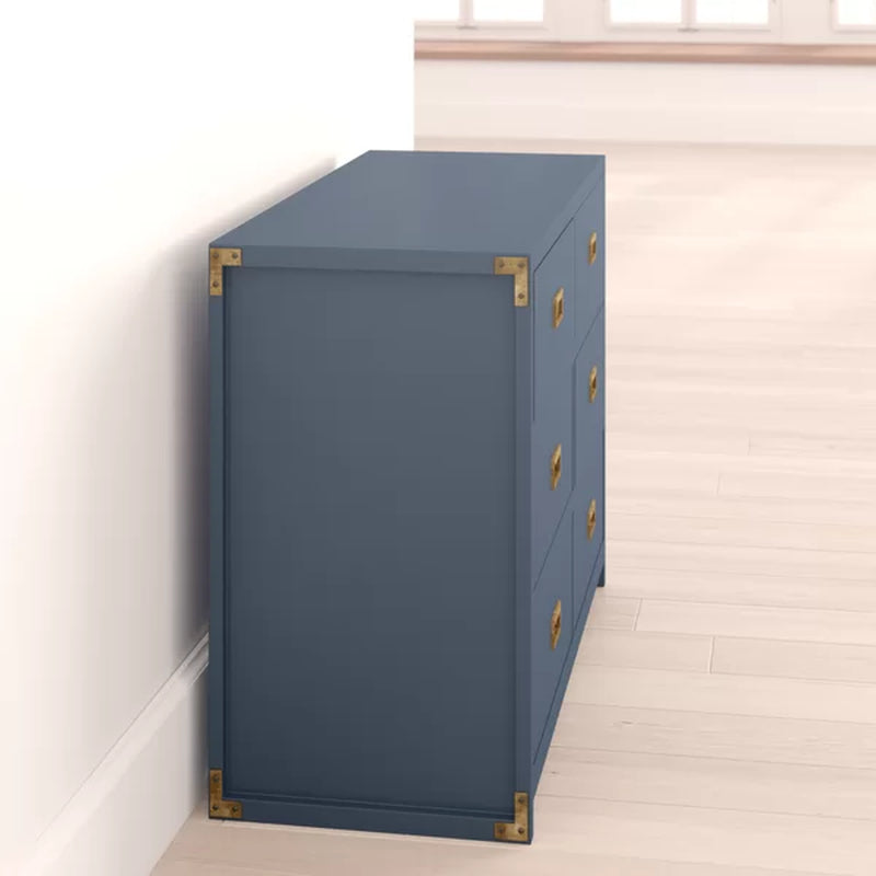 Hubble 45'' Wide 6 - Drawer Double Dresser