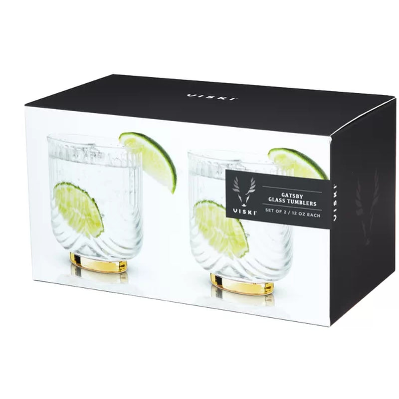 Viski 12 Oz. Gatsby Tumblers