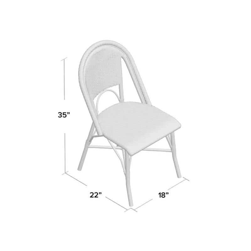 Underhill Wicker/Rattan Patio Dining Side Chair