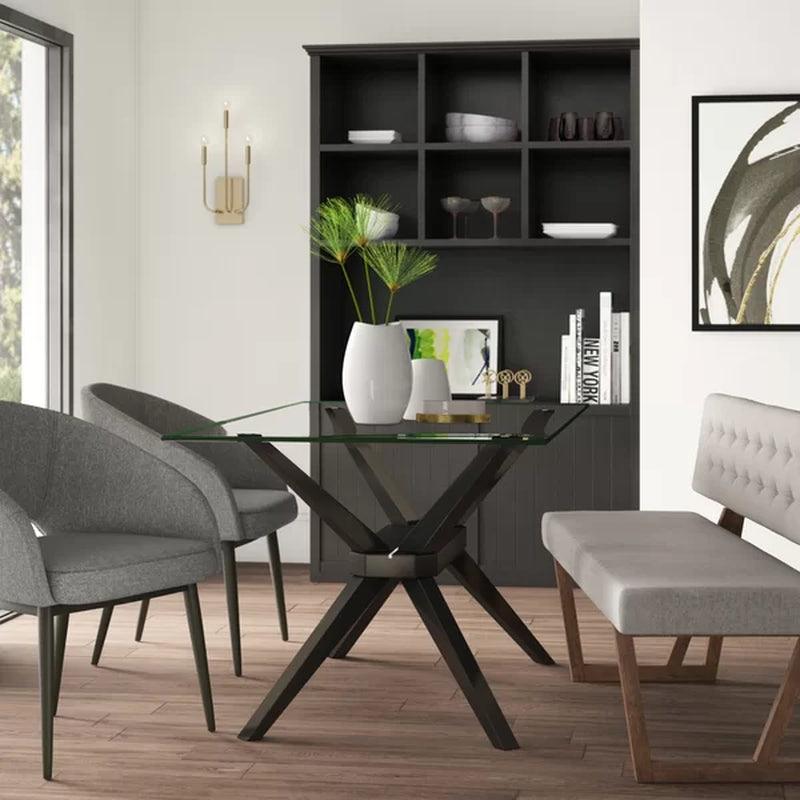 Catuy 63'' Trestle Dining Table
