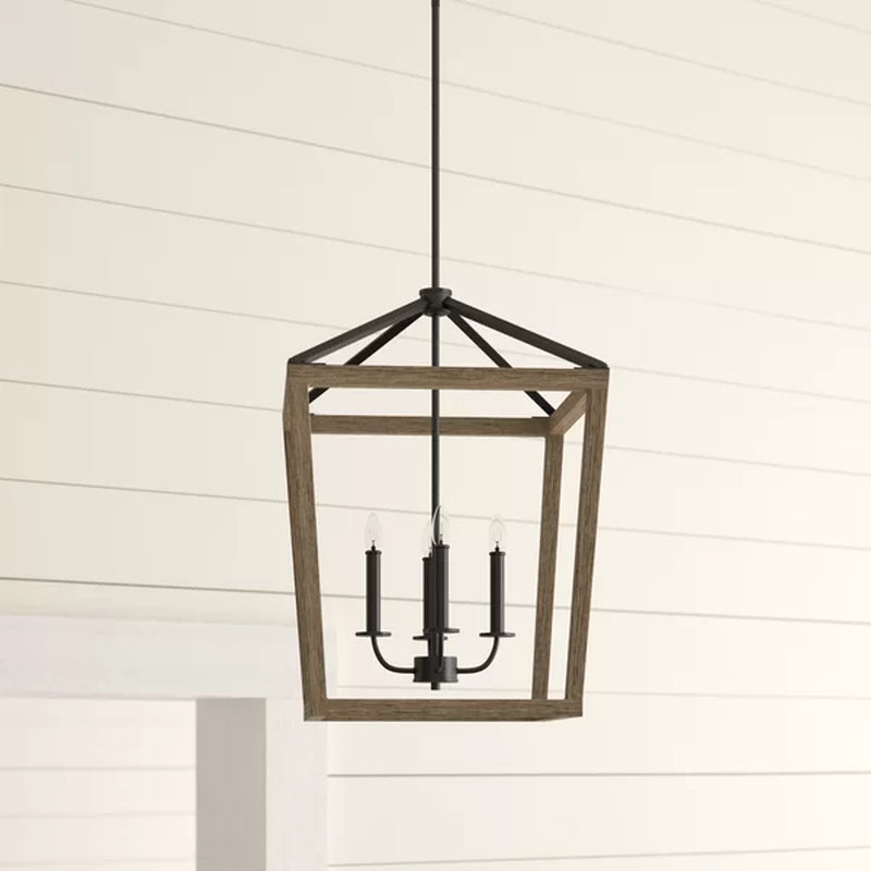 Dormody Dimmable Lantern Geometric Chandelier