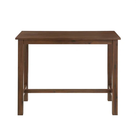 Wes Counter Height 47.25'' Solid Wood Dining Table