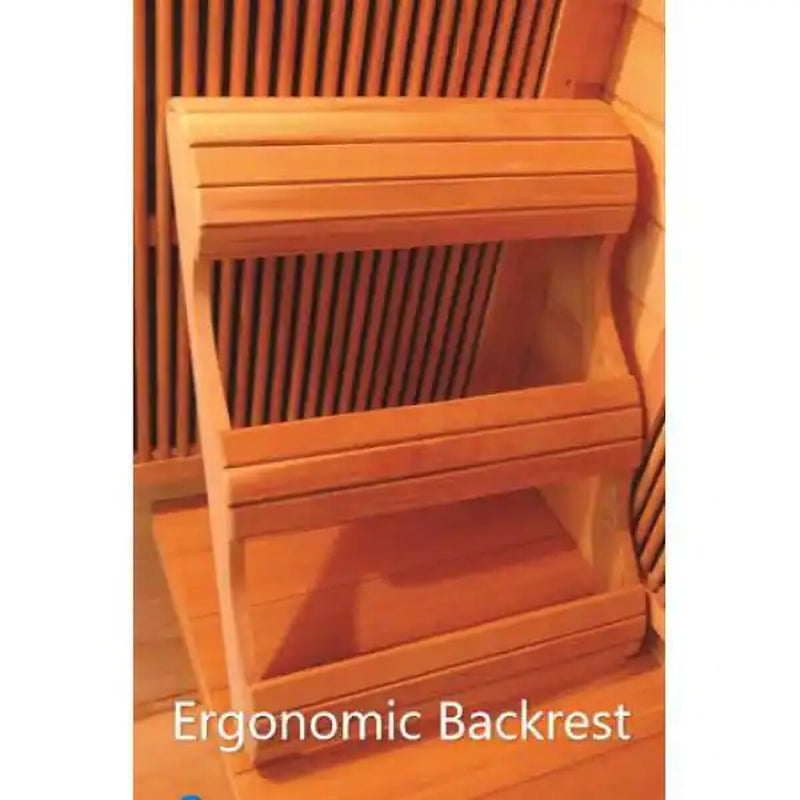 4-Person Cedar Corner Infrared Sauna