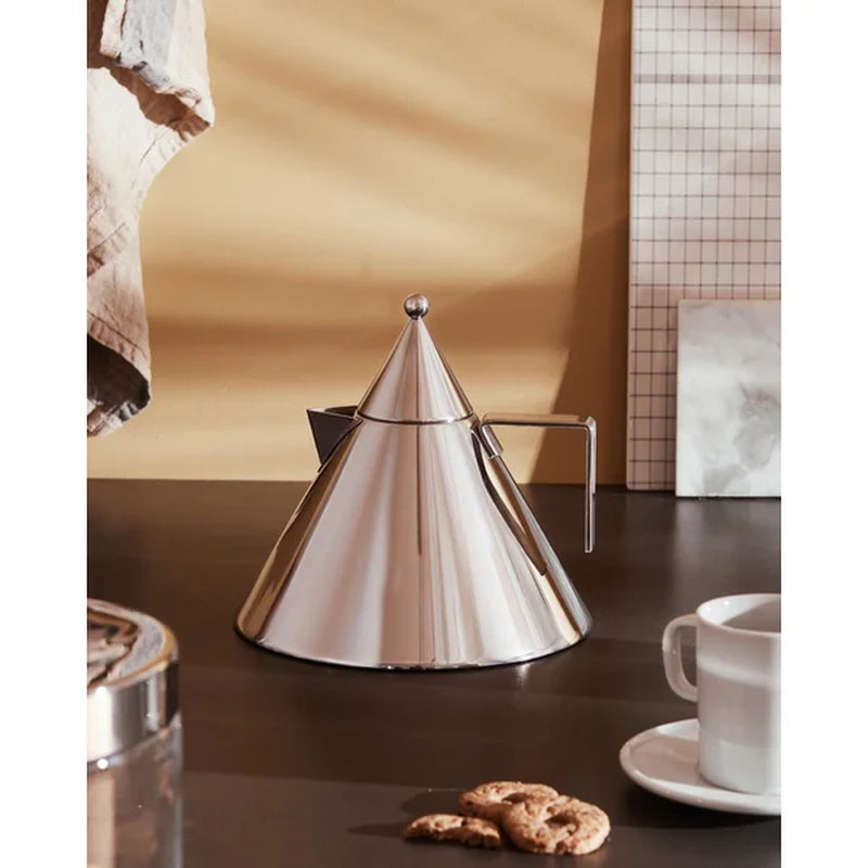 Rossi 0.06 Qt. Stainless Steel Stovetop Tea Kettle