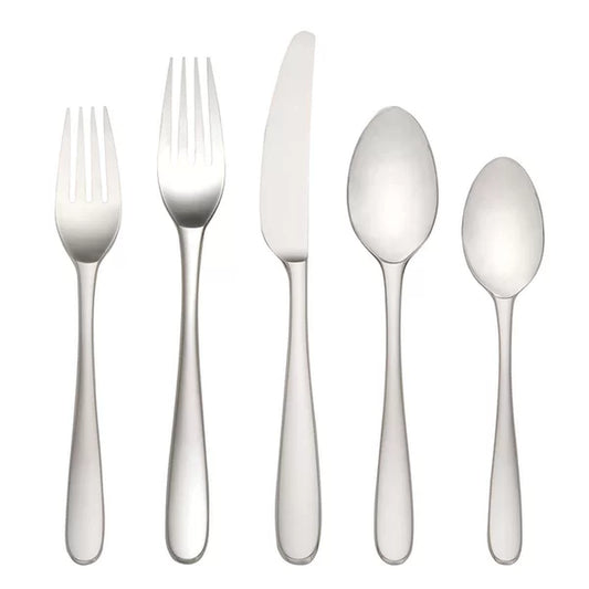 Lenox Stratton Stainless Steel Flatware - Set of 65