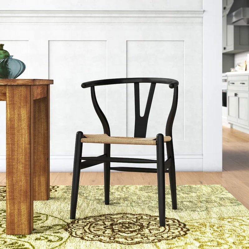 Dayanara Solid Wood Slat Back Side Chair