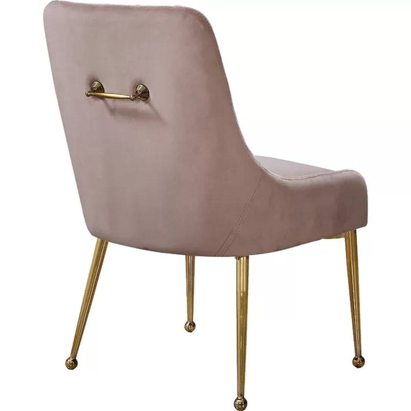 Rickyah Velvet Side Chair