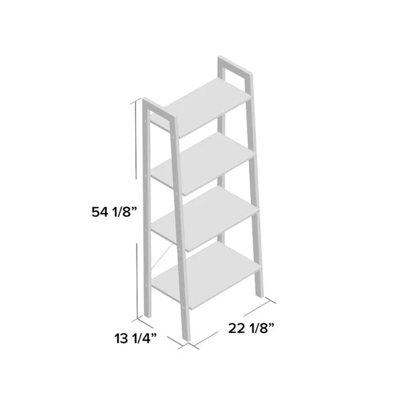 Parikh 54'' H X 22.1'' W Steel Etagere Bookcase