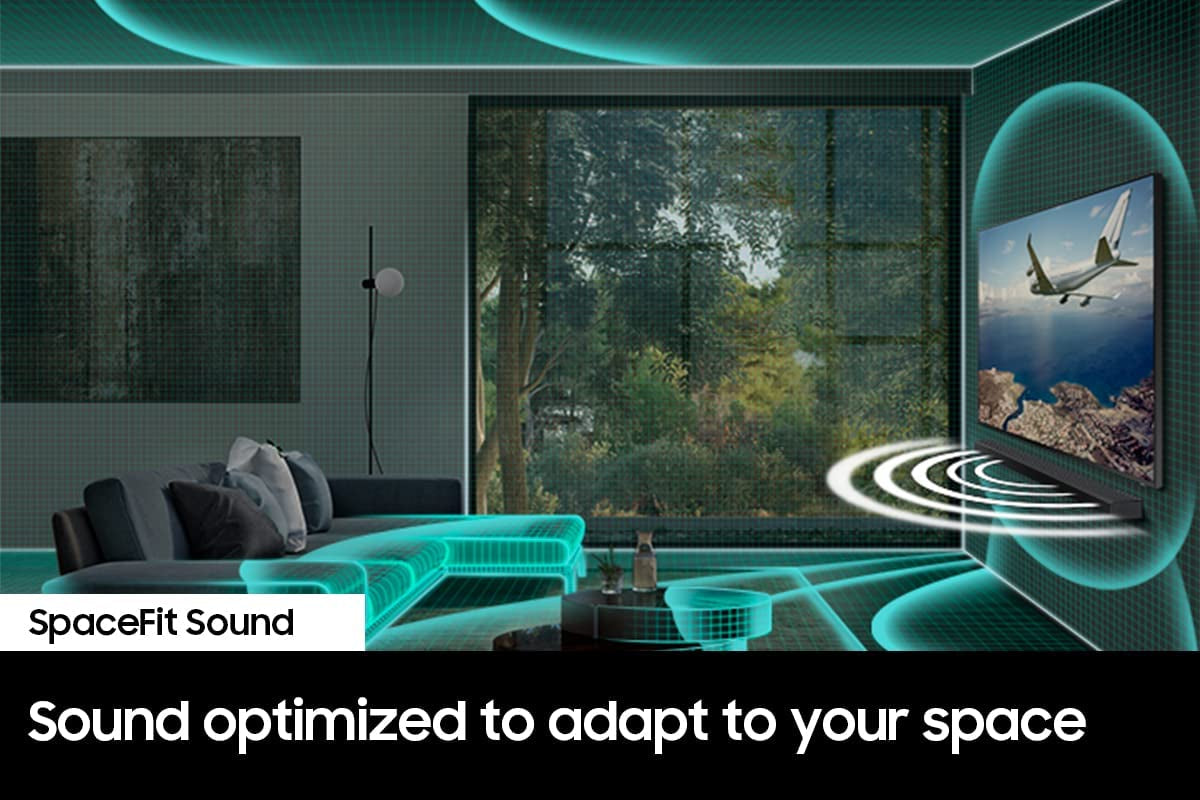 SAMSUNG HW-Q700B 3.1.2Ch Soundbar W/ Wireless Dolby Audio, DTS:X, Q Symphony, Spacefit Sound, Adaptive Sound, Game Pro Mode, 2022