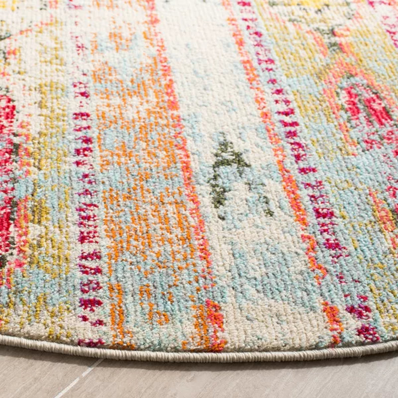 Wooler Power Loom Performance Blue / Orange Rug
