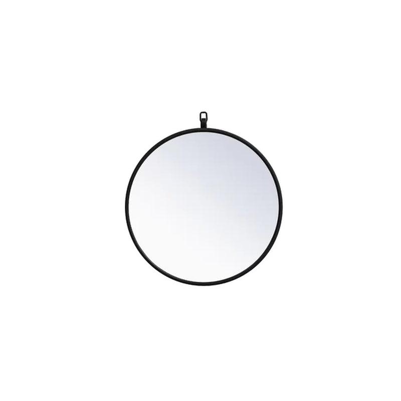 Cassie round Metal Wall Mirror