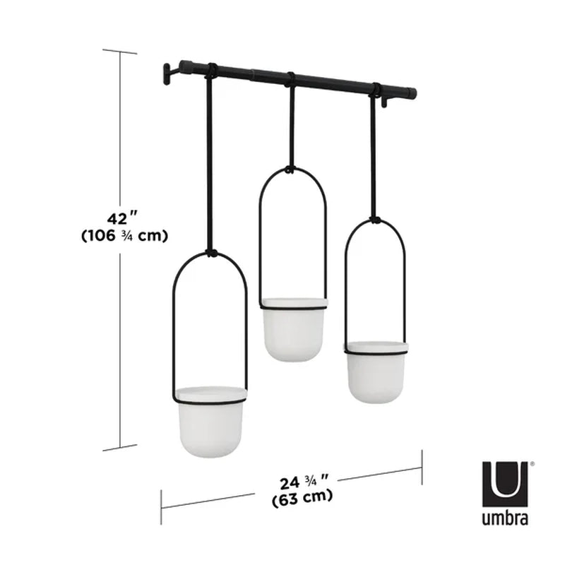 Triflora 3-Piece Hanging Planter