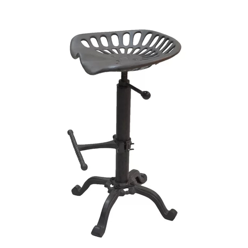 Enos Swivel Adjustable Height Bar Stool