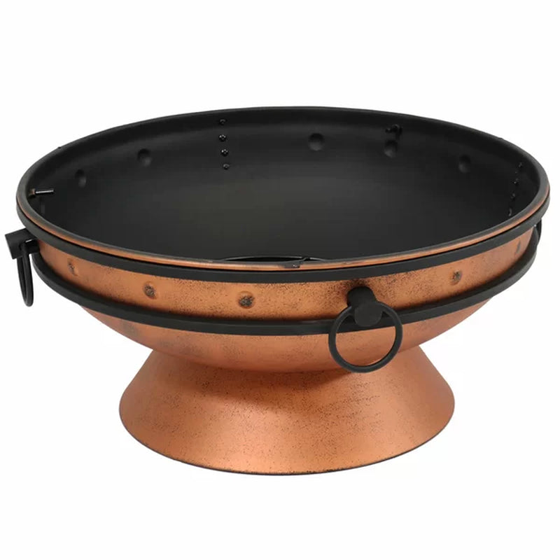 Hurst 24'' H X 31'' W Steel Wood Burning Outdoor Fire Pit