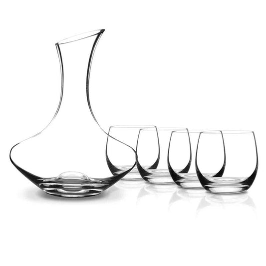 Armatha 5 Piece Wine Decanter Set