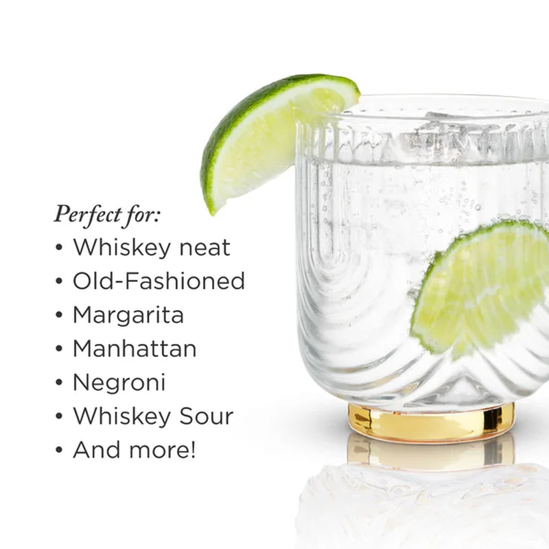 Viski 12 Oz. Gatsby Tumblers