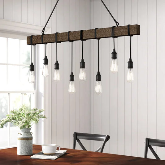 Macgregor 8 - Light Kitchen Island Linear Pendant