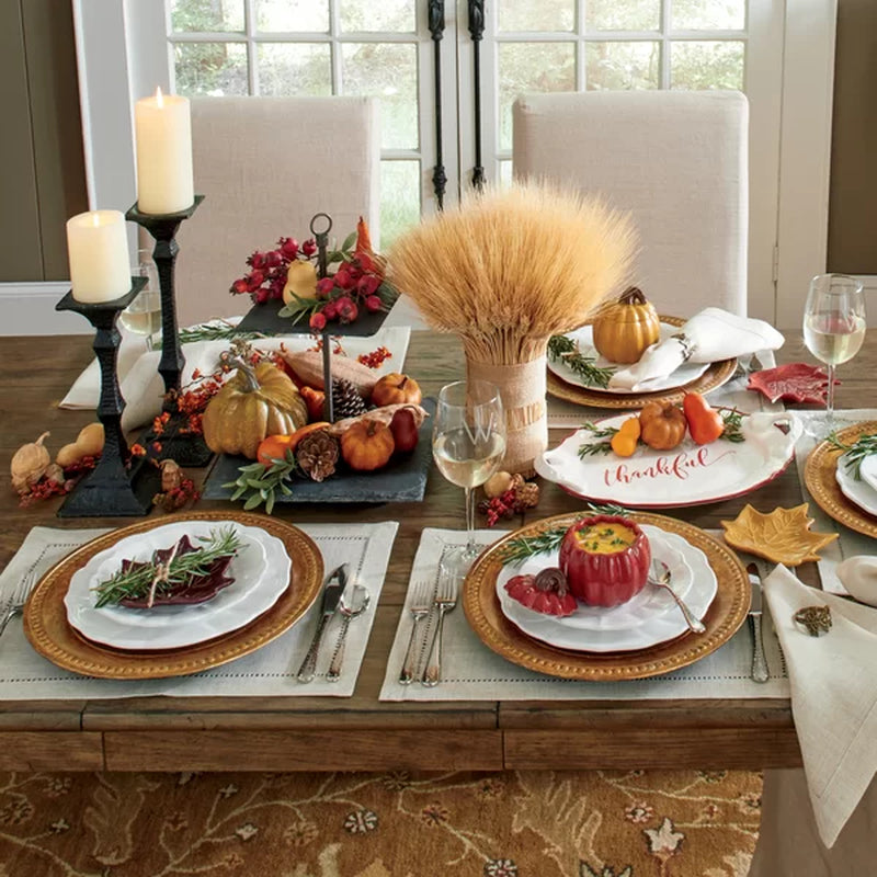 Dried Wheat Bouquet Centerpiece
