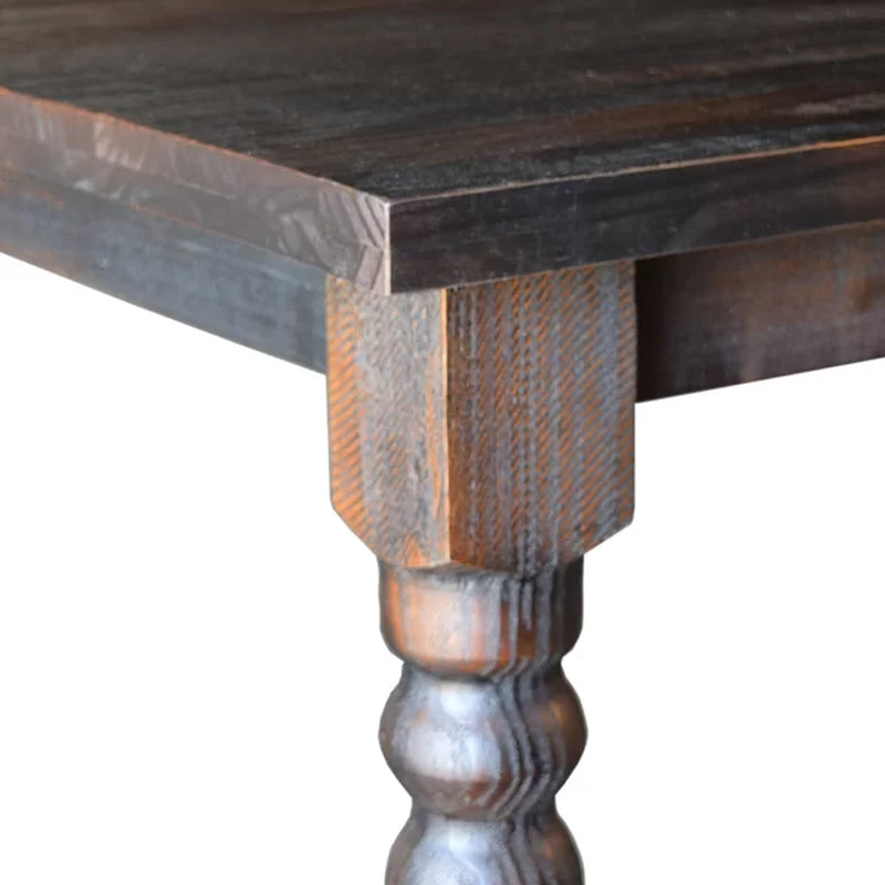 Valerie 63'' Pine Solid Wood Dining Table