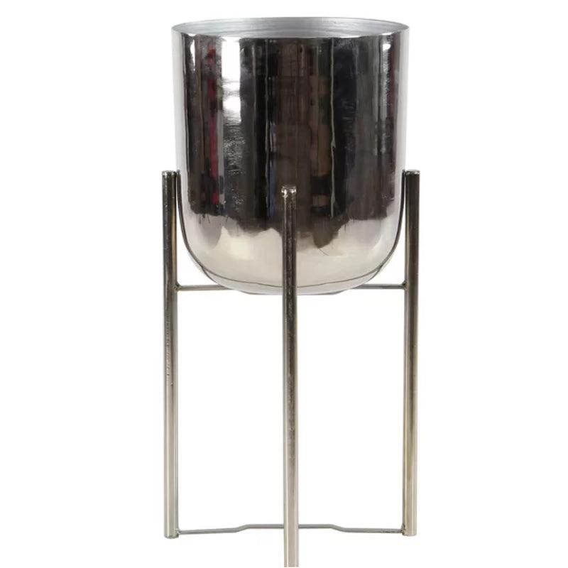 2-Piece Iron Pot Planter Set