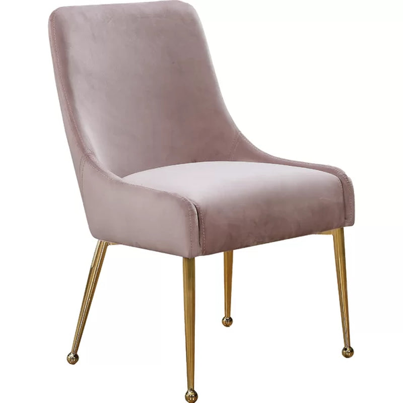 Rickyah Velvet Side Chair
