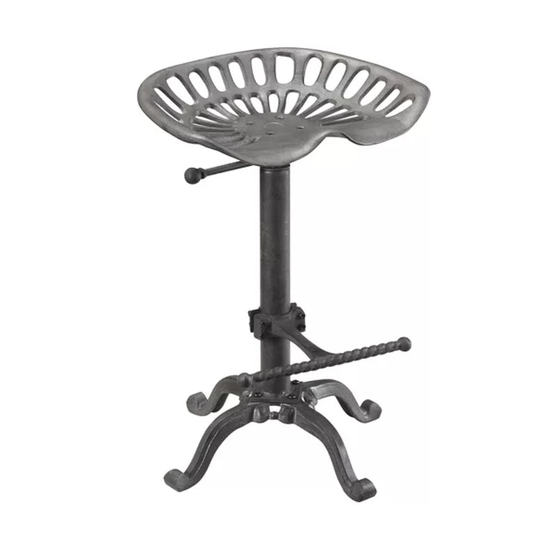 Enos Swivel Adjustable Height Bar Stool