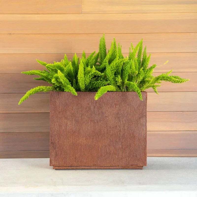 Veradek Metallic Series Corten Steel Span Planter