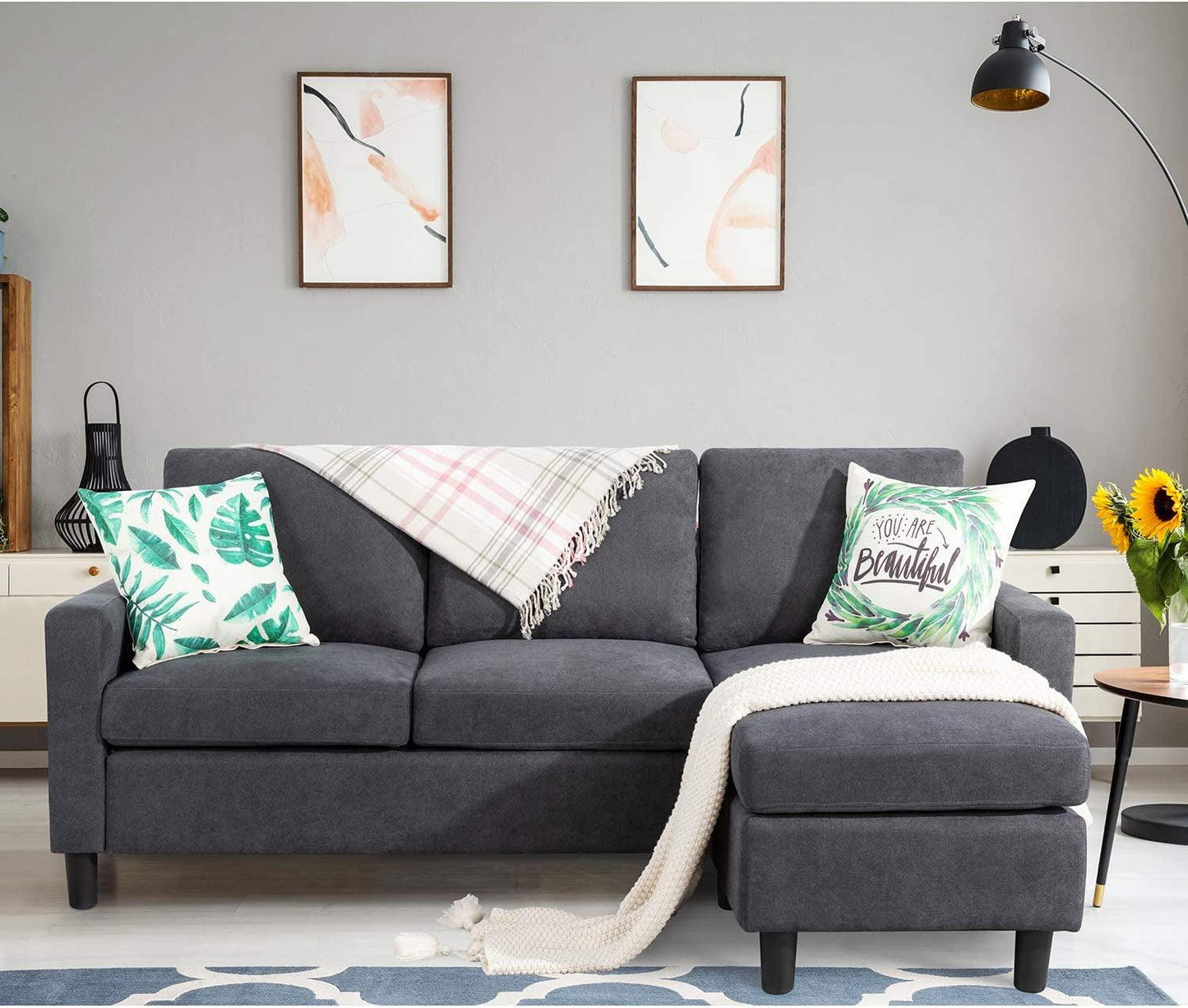Convertible Sectional Sofa Couch