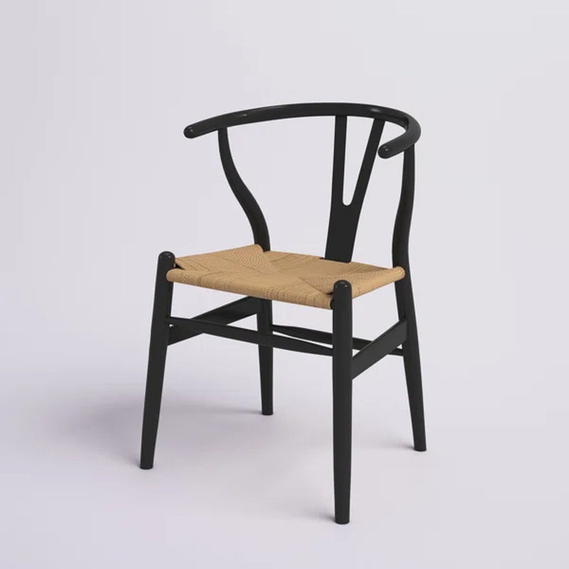 Dayanara solid deals wood dining chair