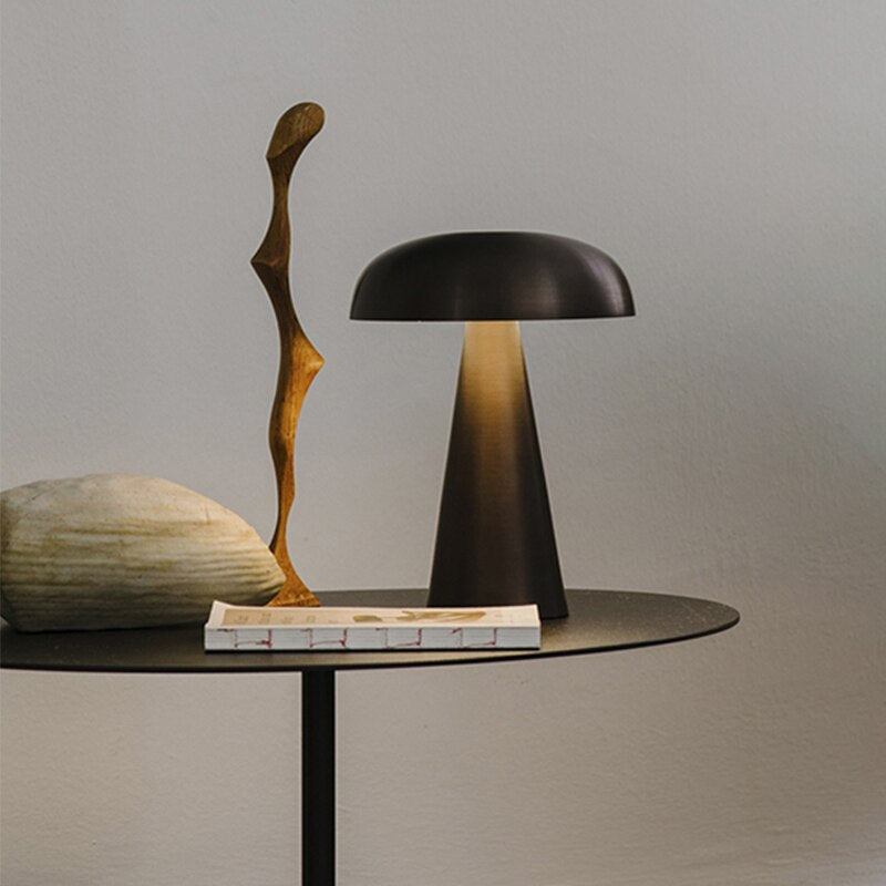 Dimmable Coffee Table Mushroom Lamp 