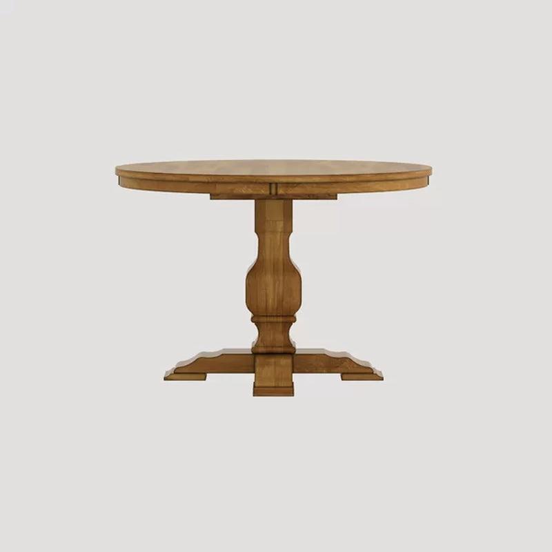 Arisa 45'' Solid Wood Pedestal Dining Table