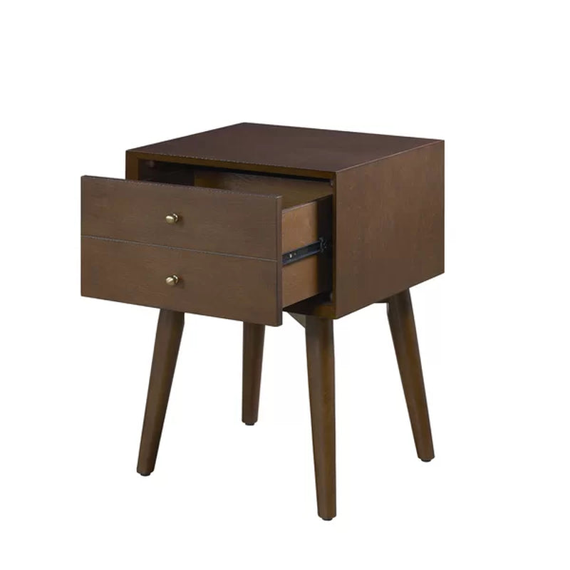 Olivet Solid + Manufactured Wood Nightstand