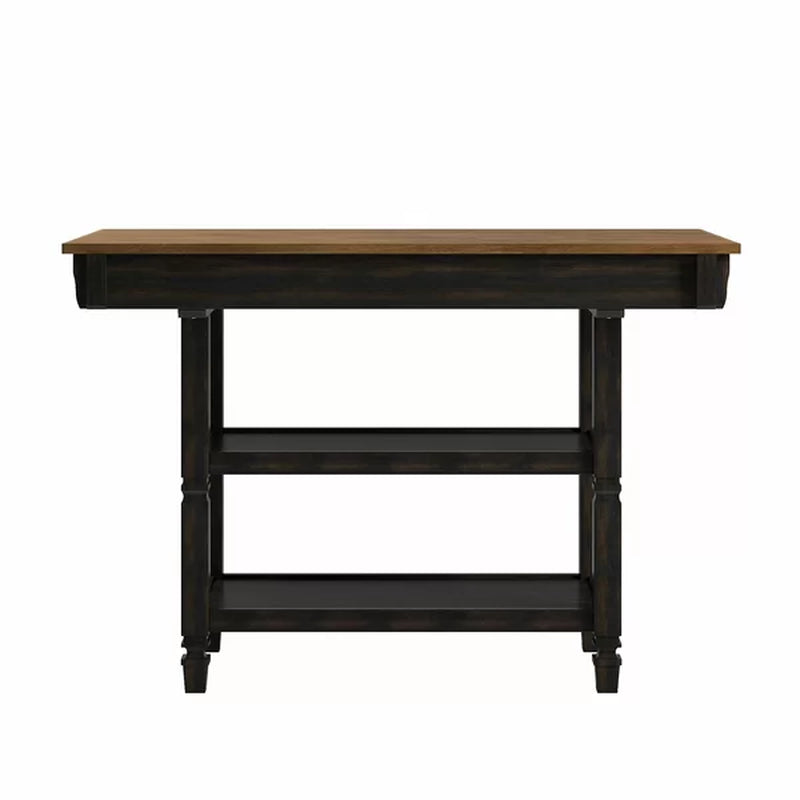 Erickson 51.97'' Wide Rolling Kitchen Island with Solid Wood Top