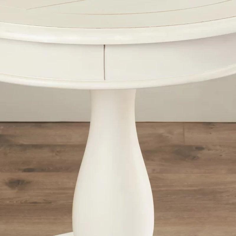 Bezons 26'' Tall Pedestal End Table