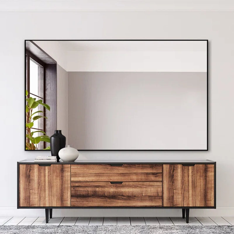 Rectangle Metal Floor Mirror