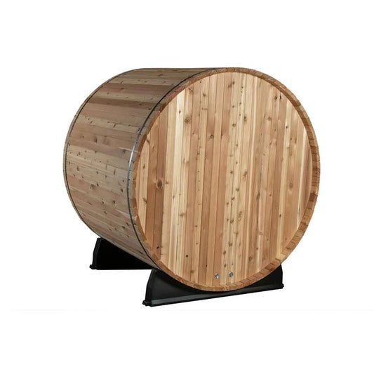 Pinnacle Cedar 4-Person Electric Barrel Sauna