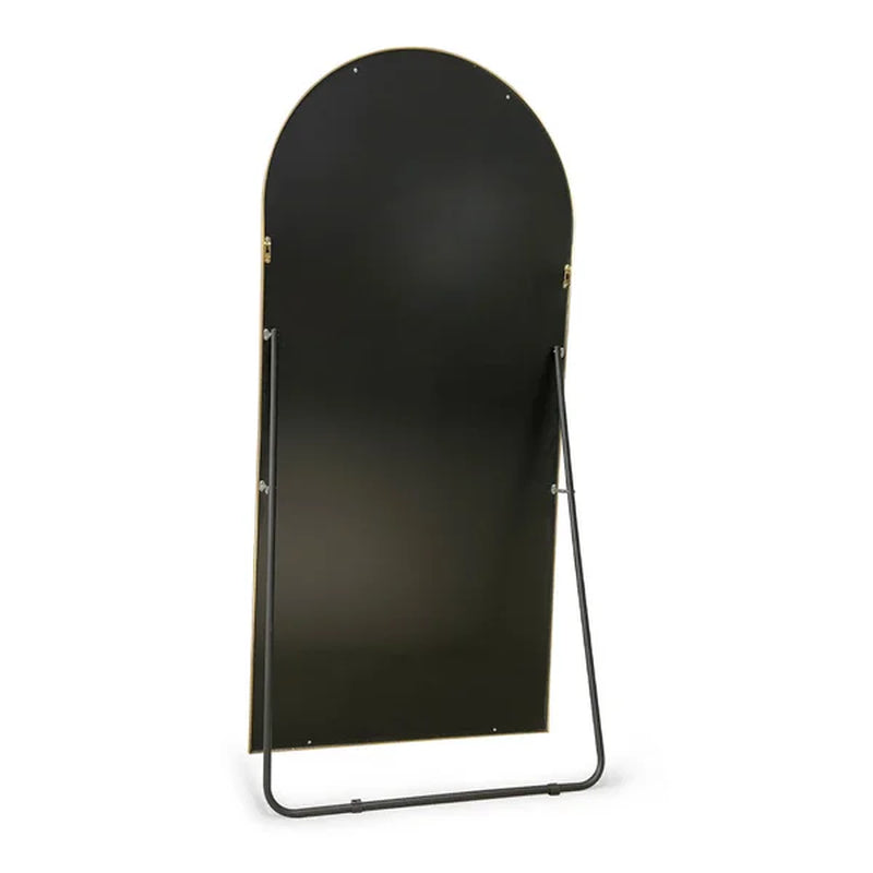 Marjorie Arch Metal Floor Mirror