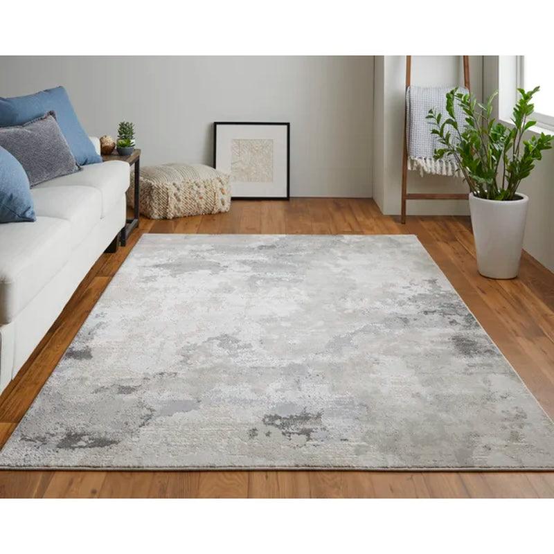 Belen Power Loom Gray Rug