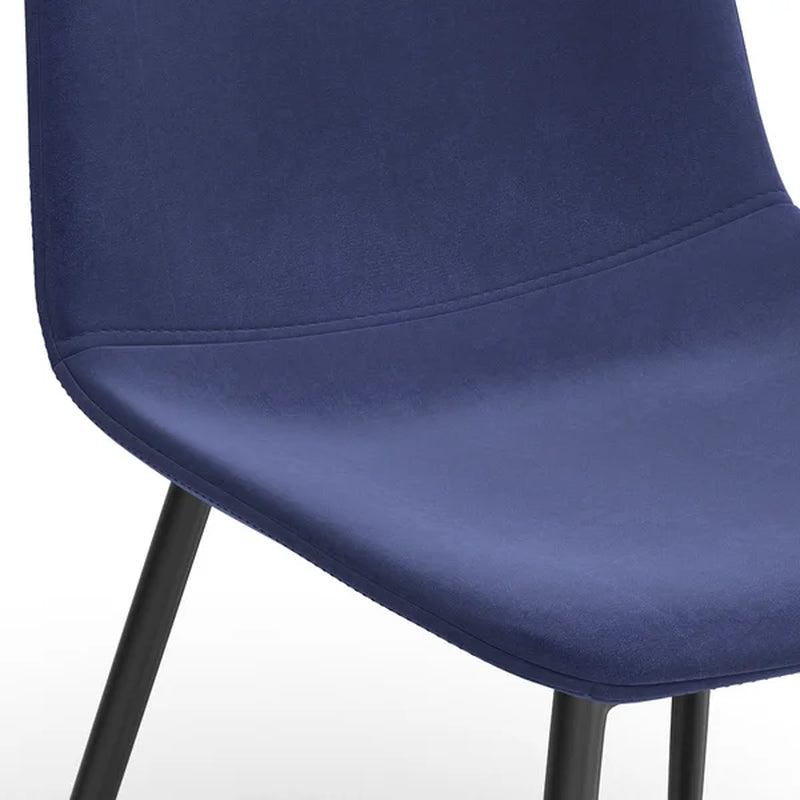 Lunar Velvet Side Chair