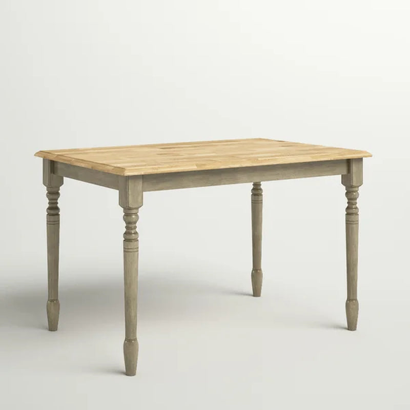 Dannie 47'' Solid Wood Dining Table