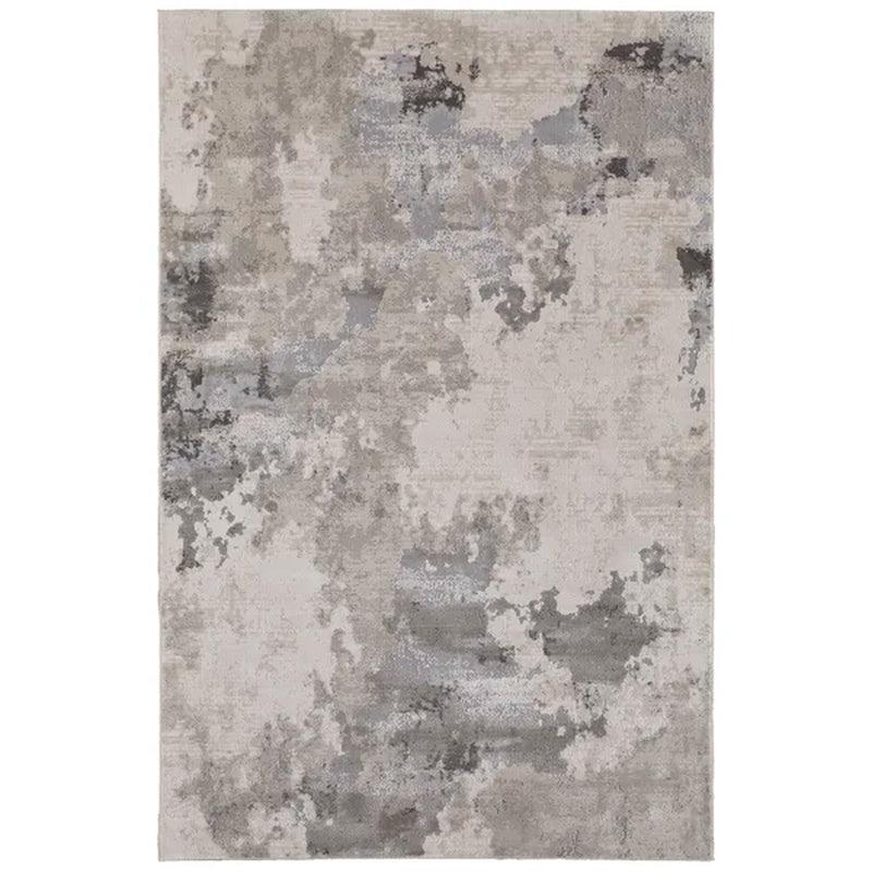 Belen Power Loom Gray Rug