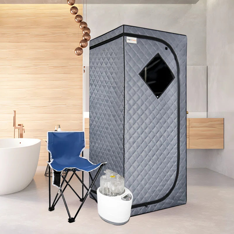 1 Single Person Indoor Traditional Steam Sauna with Remote Control
