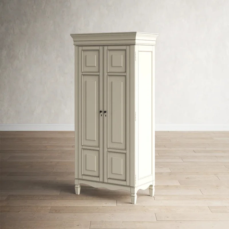 Levin Solid + Manufactured Wood Armoire